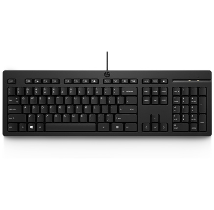 HP 125 Wired Keyboard - Anglická