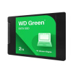 WD GREEN SSD 3D NAND WDS200T2G0A 2TB SATA/600, (R:500, W:400MB/s), 2.5"