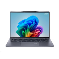 ACER NTB Swift Go 14 AI (SFG14-01-X2KK),Snapdragon XPlus X1P,14.5"WUXGA,16GB,1024GB SSD,Qualcomm Adreno,Win11H,Gray