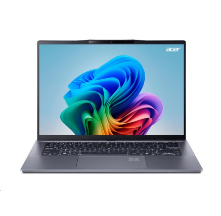 ACER NTB Swift Go 14 AI (SFG14-01-X2KK),Snapdragon XPlus X1P,14.5"WUXGA,16GB,1024GB SSD,Qualcomm Adreno,Win11H,Gray