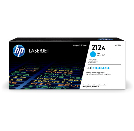 HP 212A Cyan Original LaserJet Toner Cartridge (4,500 pages)