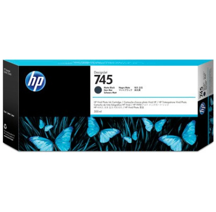 HP 745 300-ml Matte Black Ink Cartridge