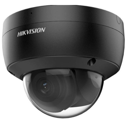 HIKVISION DS-2CD2143G2-IS(BLACK)(2.8mm) 4MPix IP Dome kamera; IR 30m, Audio, Alarm, IP67, IK10, černá