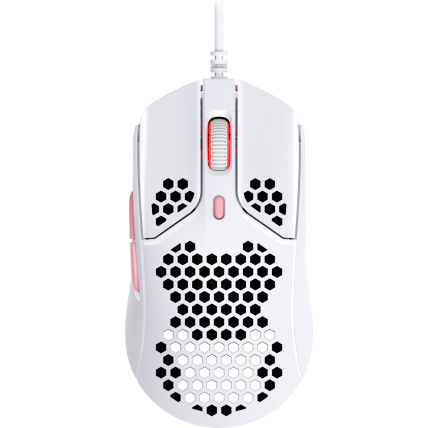 HyperX Pulsefire Haste - Gaming Mouse (White-Pink) (HMSH1-A-WT/G) - Myš