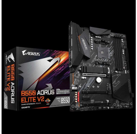 BAZAR GIGABYTE MB Sc AM4 B550 AORUS ELITE V2, AMD B550, 4xDDR4, 1xHDMI, 1xDP (ROZBALENO)