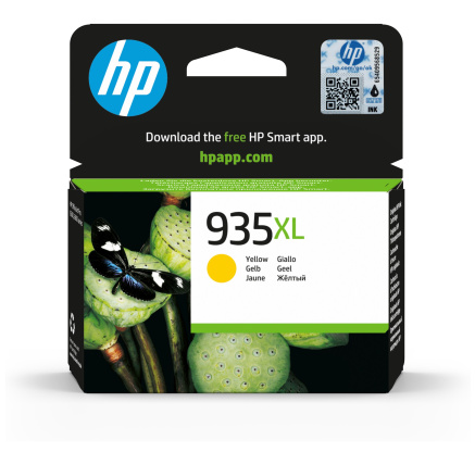 HP 935XL Yellow Ink Cartridge, C2P26AE (825 pages)