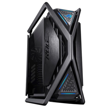 ASUS case ROG HYPERION (GR701) BTF, Big Tower, průhledná bočnice, 4x 140mm Fan, černá