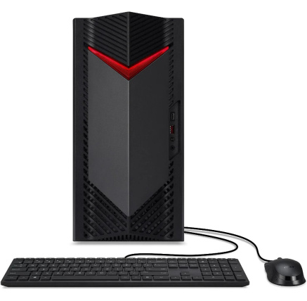 ACER PC Nitro N50-650, i7-13700F,16GB,1TB M.2 SSD,NVIDIA RTX4060,W11H,Black