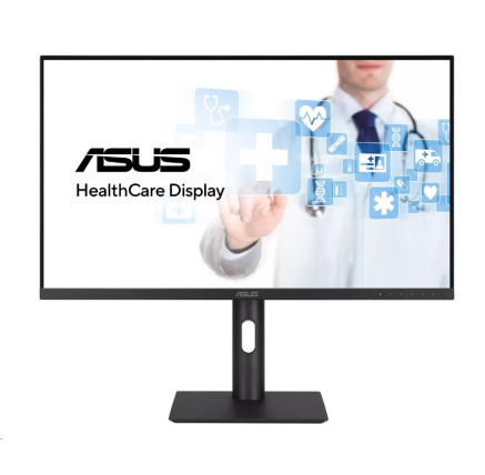 ASUS LCD 27" HA2741A HealthCare Monitor 2560 x 1440 75Hz USB-C, HDMI, DisplayPort Daisy-chain, Ergonomic Stand