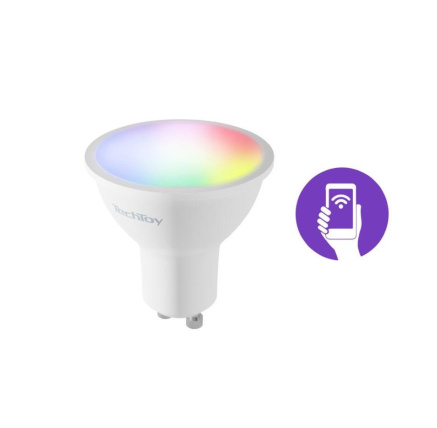 TechToy Smart Bulb RGB 4,5W GU10 - polepeno