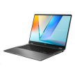 ASUS NTB Vivobook 14 Flip (TP3407SA-OLED021W), Ultra 7-256V, 14" 1920 x 1200, 16GB, 1TB SSD, Intel Arc, W11 Home, Gray