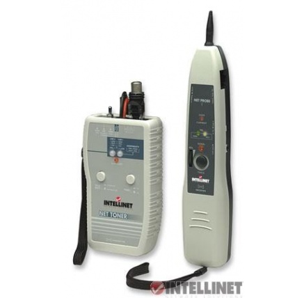 Intellinet Cable Tester, Net Toner and Probe Kit, Tone Generator, RJ45, RJ12