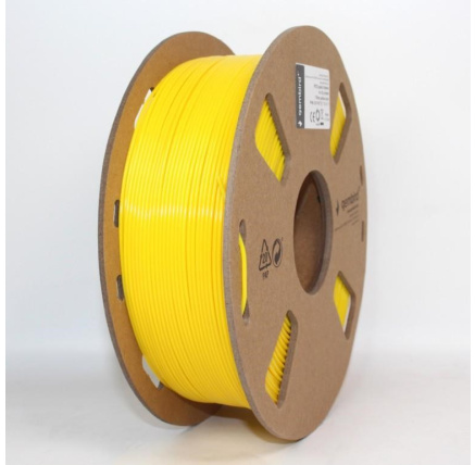 GEMBIRD Tisková struna (filament) PETG, 1,75mm, 1kg, žlutá