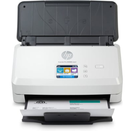 HP ScanJet Pro N4000 snw1 Sheet-Feed Scanner (A4, 600 dpi, USB 3.0, Ethernet, Wi-Fi, ADF, Duplex)