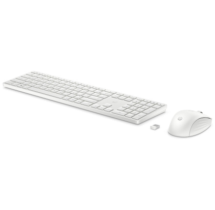 HP 655 Wireless Mouse and Keyboard CZ-SK White