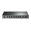 TP-Link CCTV switch TL-SG1210P (8xGbE, 1xGbE uplink, 1xSFP, 8xPoE+, 63W, fanless)