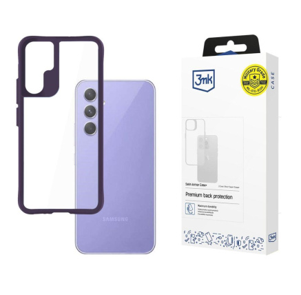 3mk Satin Armor Case+ Purple pro Samsung Galaxy A54 5G