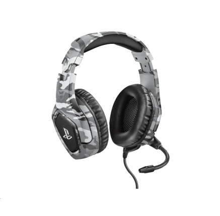 BAZAR - TRUST sluchátka GXT 488 Forze-G PS4 Gaming Headset - Sony Licensed - grey - Poškozený obal (Komplet)