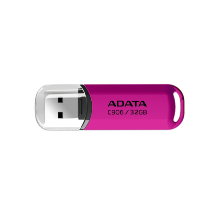 ADATA Flash Disk 32GB C906, USB 2.0, růžová