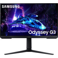 SAMSUNG MT LED LCD Gaming Monitor 24" Odyssey G30D - 1920x1080, VA, 180Hz, Pivot, 95% sRGB, 16,7 mil barev