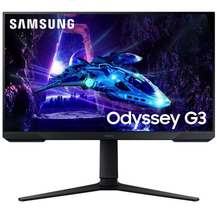 SAMSUNG MT LED LCD Gaming Monitor 24" Odyssey G30D - 1920x1080, VA, 180Hz, Pivot, 95% sRGB, 16,7 mil barev