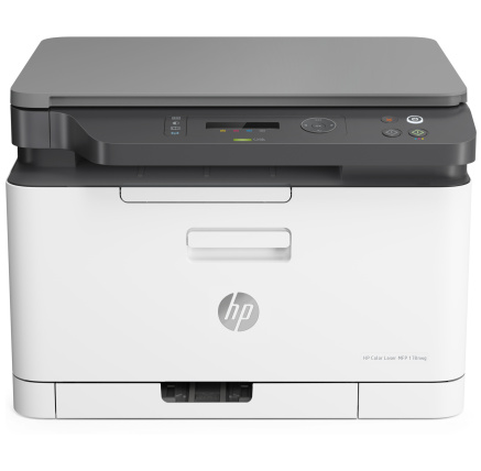 HP Color Laser MFP 178NW (A4,18/4 ppm, USB 2.0, Ethernet, Wi-Fi, Print/Scan/Copy)