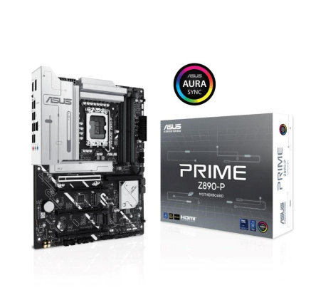 ASUS MB Sc LGA1851 PRIME Z890-P, Intel Z890, 4xDDR5, 1xDP, 1xHDMI, 1xThunderbolt, ATX